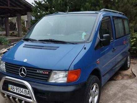 Синий Мерседес Вито, объемом двигателя 0 л и пробегом 219 тыс. км за 6800 $, фото 1 на Automoto.ua