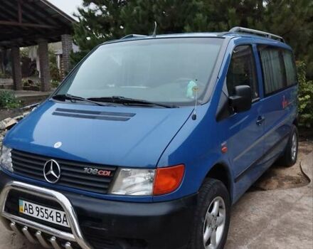 Синий Мерседес Вито, объемом двигателя 0 л и пробегом 219 тыс. км за 6800 $, фото 1 на Automoto.ua