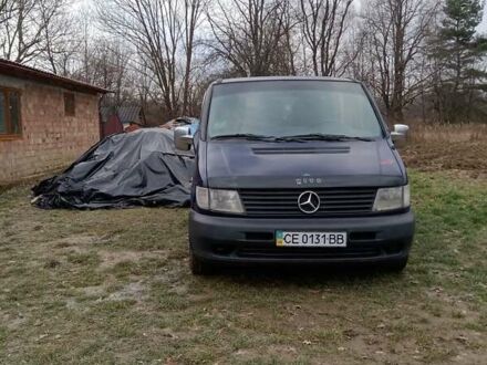 Синий Мерседес Вито, объемом двигателя 2.2 л и пробегом 270 тыс. км за 4700 $, фото 1 на Automoto.ua