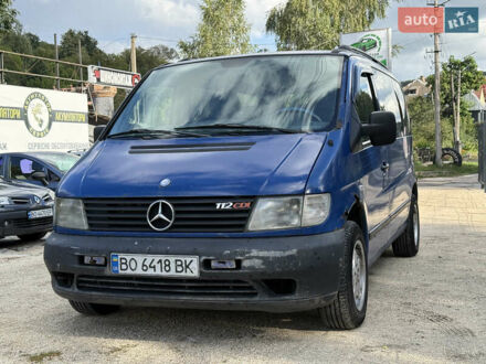 Синій Мерседес Віто, об'ємом двигуна 2.2 л та пробігом 400 тис. км за 3700 $, фото 1 на Automoto.ua