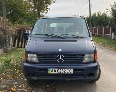 Синий Мерседес Вито, объемом двигателя 2.2 л и пробегом 475 тыс. км за 1500 $, фото 1 на Automoto.ua