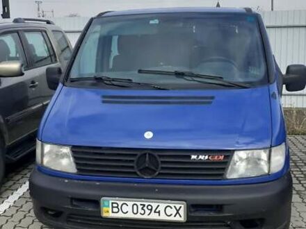 Синій Мерседес Віто, об'ємом двигуна 2.2 л та пробігом 342 тис. км за 5500 $, фото 1 на Automoto.ua