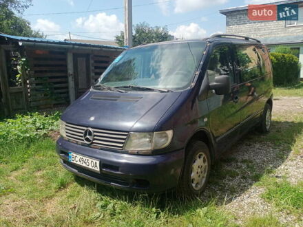 Мерседес Віто 2003 у Львові на Automoto.ua Синій Мерседес Віто, об'ємом двигуна 2.15 л та пробігом 400 тис. км за 5400 $, фото 1 на Automoto.ua