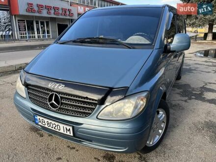 Синий Мерседес Вито, объемом двигателя 2.15 л и пробегом 463 тыс. км за 7500 $, фото 1 на Automoto.ua