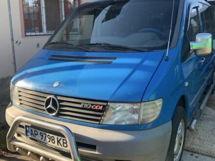 Синій Мерседес Віто, об'ємом двигуна 2.1 л та пробігом 430 тис. км за 5500 $, фото 1 на Automoto.ua