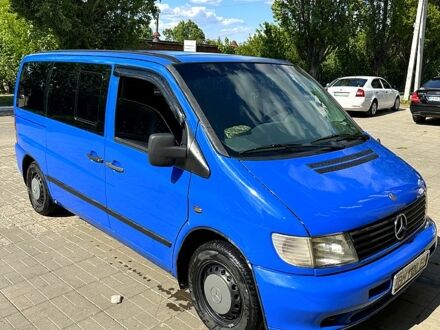 Мерседес Віто 2003 у Сумах на Automoto.ua Синій Мерседес Віто, об'ємом двигуна 2.1 л та пробігом 435 тис. км за 5400 $, фото 1 на Automoto.ua