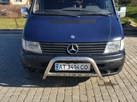 Мерседес Вито 2003 в Снятине на Automoto.ua Синий Мерседес Вито, объемом двигателя 2.15 л и пробегом 350 тыс. км за 6200 $, фото 1 на Automoto.ua
