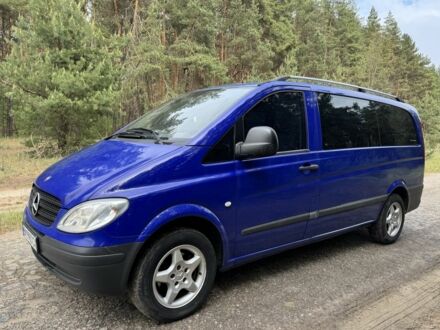 Мерседес Вито 2003 в Ахтырке на Automoto.ua Синий Мерседес Вито, объемом двигателя 2.1 л и пробегом 285 тыс. км за 5950 $, фото 1 на Automoto.ua