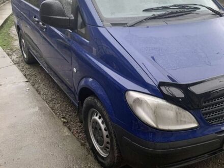 Мерседес Віто 2004 у Коломые на Automoto.ua Синій Мерседес Віто, об'ємом двигуна 2.2 л та пробігом 470 тис. км за 9500 $, фото 1 на Automoto.ua