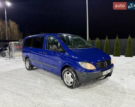 Синий Мерседес Вито, объемом двигателя 2.15 л и пробегом 293 тыс. км за 5500 $, фото 1 на Automoto.ua