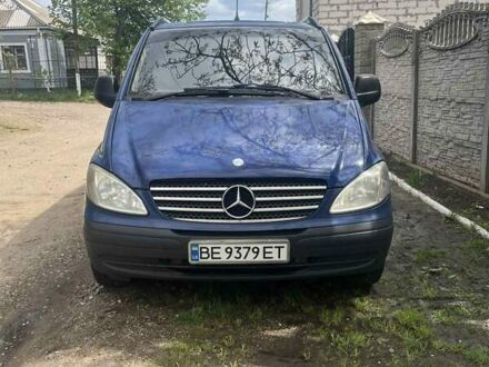 Синій Мерседес Віто, об'ємом двигуна 2.15 л та пробігом 450 тис. км за 8000 $, фото 1 на Automoto.ua
