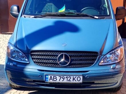 Синій Мерседес Віто, об'ємом двигуна 2.1 л та пробігом 470 тис. км за 7200 $, фото 1 на Automoto.ua