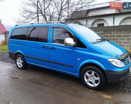 Синий Мерседес Вито, объемом двигателя 2.15 л и пробегом 367 тыс. км за 7300 $, фото 1 на Automoto.ua