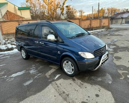 Синий Мерседес Вито, объемом двигателя 2 л и пробегом 300 тыс. км за 8900 $, фото 1 на Automoto.ua