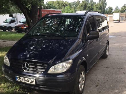Мерседес Віто 2006 у Чернігові на Automoto.ua Синій Мерседес Віто, об'ємом двигуна 2.15 л та пробігом 400 тис. км за 8000 $, фото 1 на Automoto.ua