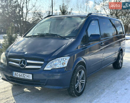 Синий Мерседес Вито, объемом двигателя 2.15 л и пробегом 420 тыс. км за 7300 $, фото 1 на Automoto.ua