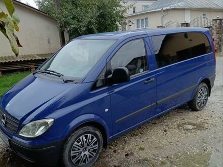 Мерседес Вито 2007 в Чемеровцах на Automoto.ua Синий Мерседес Вито, объемом двигателя 2.15 л и пробегом 242 тыс. км за 8300 $, фото 1 на Automoto.ua