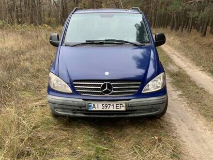 Синий Мерседес Вито, объемом двигателя 2.15 л и пробегом 412 тыс. км за 8700 $, фото 1 на Automoto.ua