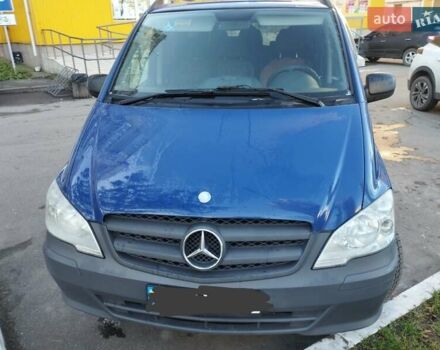 Синий Мерседес Вито, объемом двигателя 0 л и пробегом 280 тыс. км за 10900 $, фото 1 на Automoto.ua