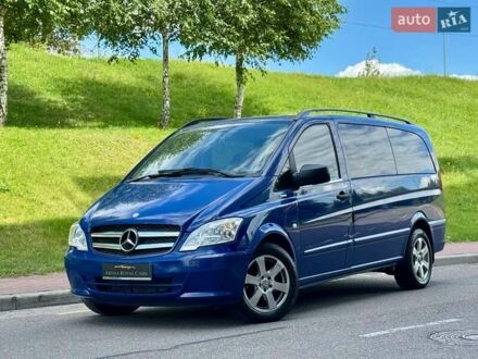 Синий Мерседес Вито, объемом двигателя 3 л и пробегом 390 тыс. км за 14999 $, фото 1 на Automoto.ua