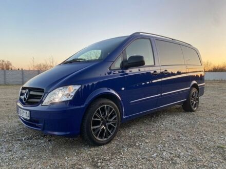 Синій Мерседес Віто, об'ємом двигуна 3 л та пробігом 217 тис. км за 3600 $, фото 1 на Automoto.ua
