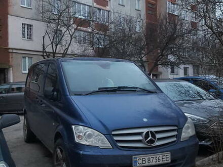 Мерседес Вито 2011 в Чернигове на Automoto.ua Синий Мерседес Вито, объемом двигателя 2.1 л и пробегом 320 тыс. км за 10500 $, фото 1 на Automoto.ua