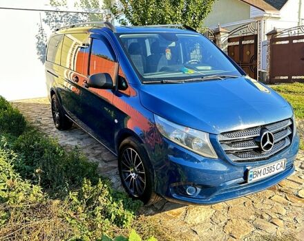 Синий Мерседес Вито, объемом двигателя 2.1 л и пробегом 308 тыс. км за 22000 $, фото 1 на Automoto.ua
