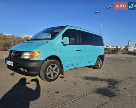 Зеленый Мерседес Вито, объемом двигателя 2.38 л и пробегом 400 тыс. км за 3950 $, фото 7 на Automoto.ua