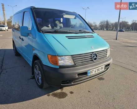 Зеленый Мерседес Вито, объемом двигателя 2.38 л и пробегом 400 тыс. км за 3950 $, фото 3 на Automoto.ua