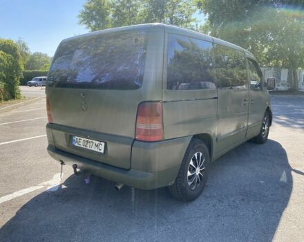 Мерседес Віто 1999 у Дніпро (Дніпропетровську) на Automoto.ua Зелений Мерседес Віто, об'ємом двигуна 2.1 л та пробігом 400 тис. км за 3800 $, фото 2 на Automoto.ua