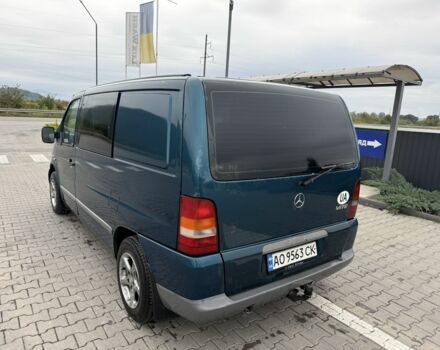 Мерседес Вито 1999 в Хусте на Automoto.ua Зеленый Мерседес Вито, объемом двигателя 2.3 л и пробегом 410 тыс. км за 3400 $, фото 3 на Automoto.ua