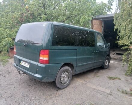 Зеленый Мерседес Вито, объемом двигателя 2.1 л и пробегом 270 тыс. км за 3695 $, фото 3 на Automoto.ua