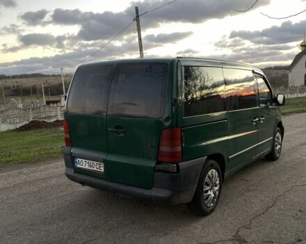 Зеленый Мерседес Вито, объемом двигателя 2.2 л и пробегом 250 тыс. км за 3500 $, фото 3 на Automoto.ua