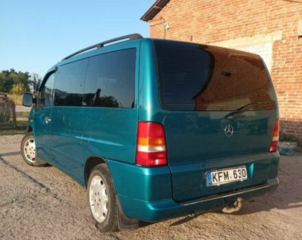 Мерседес Вито 2002 в Полтаве на Automoto.ua Зеленый Мерседес Вито, объемом двигателя 2.2 л и пробегом 200 тыс. км за 6500 $, фото 1 на Automoto.ua