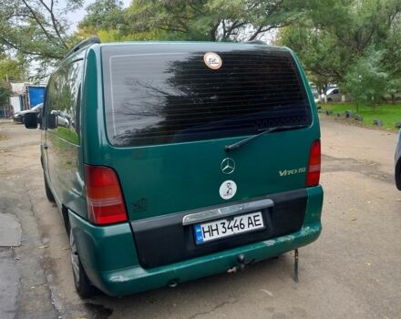 Мерседес Віто 2003 у Одесі на Automoto.ua Зелений Мерседес Віто, об'ємом двигуна 2.1 л та пробігом 659 тис. км за 4999 $, фото 2 на Automoto.ua