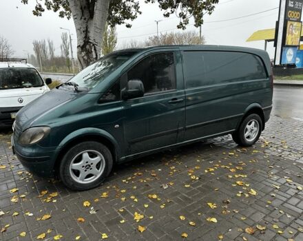 Зеленый Мерседес Вито, объемом двигателя 2.1 л и пробегом 250 тыс. км за 6700 $, фото 5 на Automoto.ua