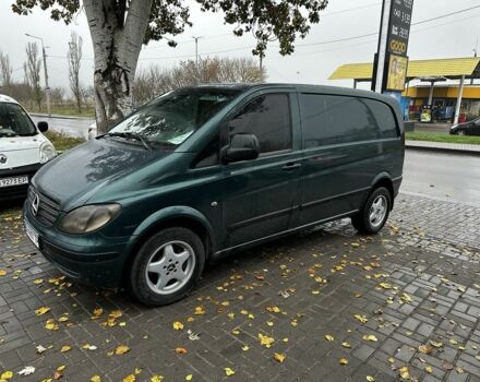 Зеленый Мерседес Вито, объемом двигателя 2.1 л и пробегом 250 тыс. км за 6700 $, фото 6 на Automoto.ua