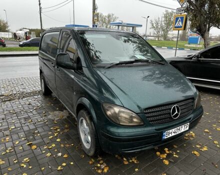 Зеленый Мерседес Вито, объемом двигателя 2.1 л и пробегом 250 тыс. км за 6700 $, фото 1 на Automoto.ua