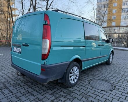Зеленый Мерседес Вито, объемом двигателя 2.2 л и пробегом 285 тыс. км за 10500 $, фото 4 на Automoto.ua
