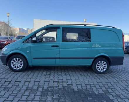 Зеленый Мерседес Вито, объемом двигателя 2.2 л и пробегом 285 тыс. км за 10500 $, фото 2 на Automoto.ua