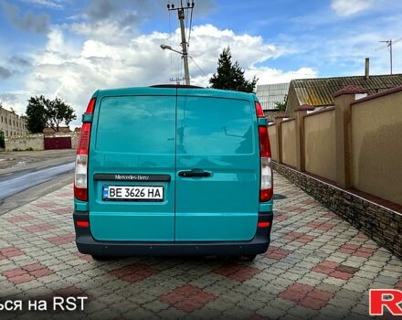 Зеленый Мерседес Вито, объемом двигателя 2.1 л и пробегом 249 тыс. км за 9500 $, фото 3 на Automoto.ua