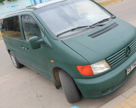 Зеленый Мерседес Вито, объемом двигателя 2 л и пробегом 355 тыс. км за 3332 $, фото 10 на Automoto.ua