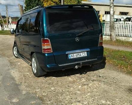 Зеленый Мерседес Вито, объемом двигателя 2.3 л и пробегом 548 тыс. км за 4650 $, фото 3 на Automoto.ua
