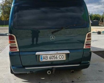 Зеленый Мерседес Вито, объемом двигателя 2.3 л и пробегом 548 тыс. км за 4650 $, фото 1 на Automoto.ua