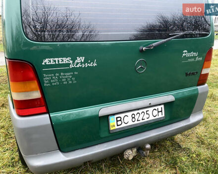 Зеленый Мерседес Вито, объемом двигателя 2.2 л и пробегом 370 тыс. км за 6000 $, фото 10 на Automoto.ua