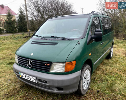 Зеленый Мерседес Вито, объемом двигателя 2.2 л и пробегом 370 тыс. км за 6000 $, фото 17 на Automoto.ua