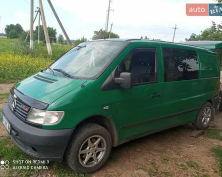 Зелений Мерседес Віто, об'ємом двигуна 2.15 л та пробігом 400 тис. км за 4750 $, фото 7 на Automoto.ua