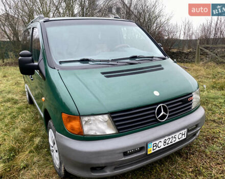 Зеленый Мерседес Вито, объемом двигателя 2.2 л и пробегом 370 тыс. км за 6000 $, фото 21 на Automoto.ua