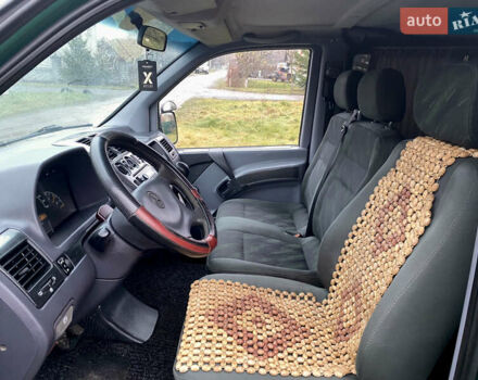 Зеленый Мерседес Вито, объемом двигателя 2.2 л и пробегом 370 тыс. км за 6000 $, фото 36 на Automoto.ua