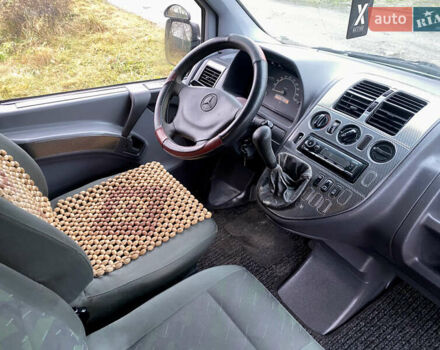 Зеленый Мерседес Вито, объемом двигателя 2.2 л и пробегом 370 тыс. км за 6000 $, фото 34 на Automoto.ua